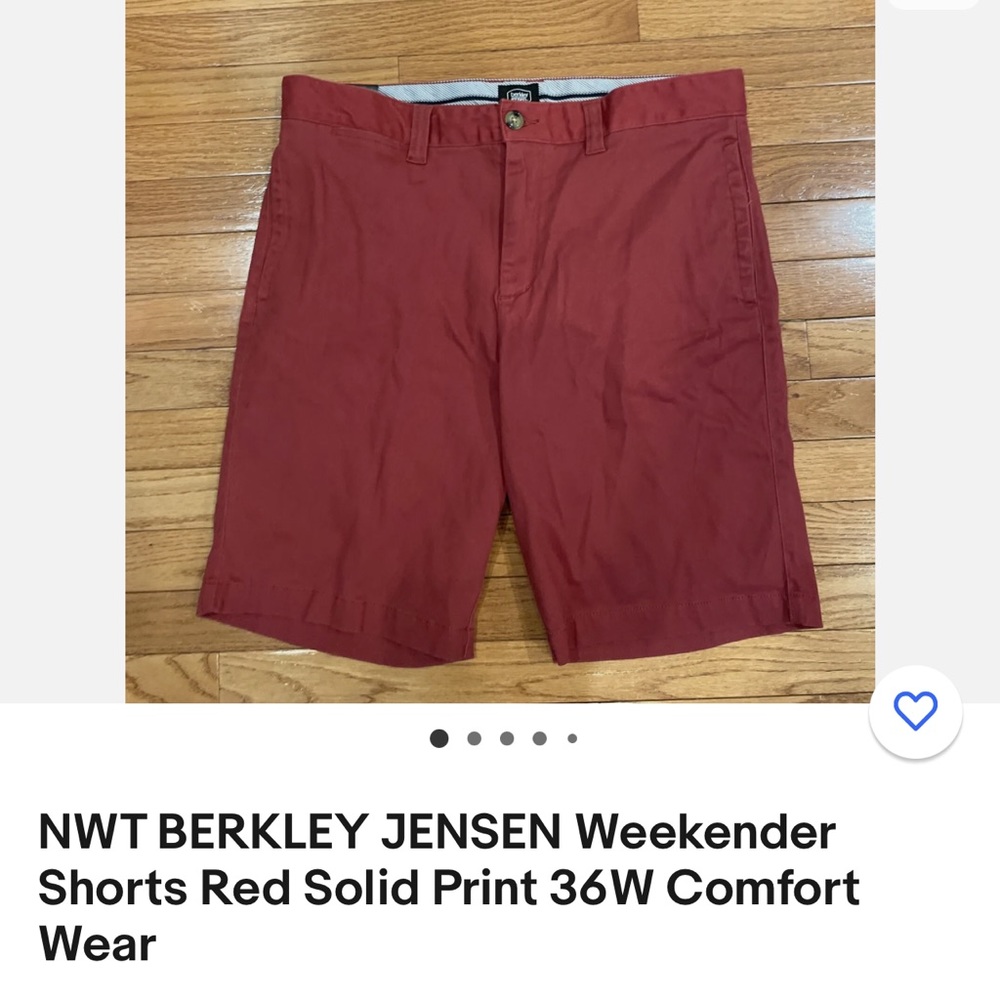 Men’s flat front casual shorts